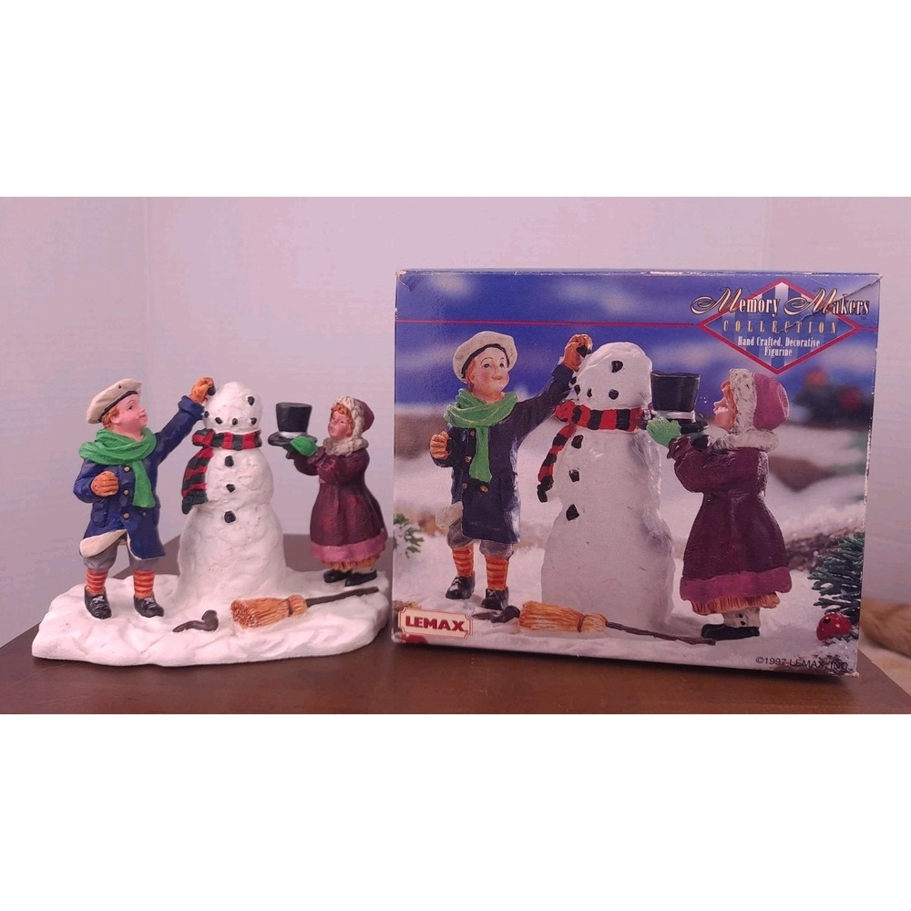 Lemax Memory Makers Collection Christmas‎ Village Town Our Snowman 77014